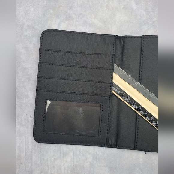 Passport Wallet‎ Black Velvet Floral  Embroidered - Picture 5 of 10